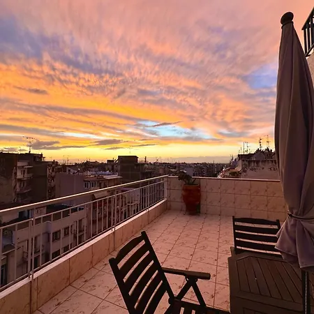 Apartment Horizon /downtown Penthouse W/ Massive Terrace Thessaloniki